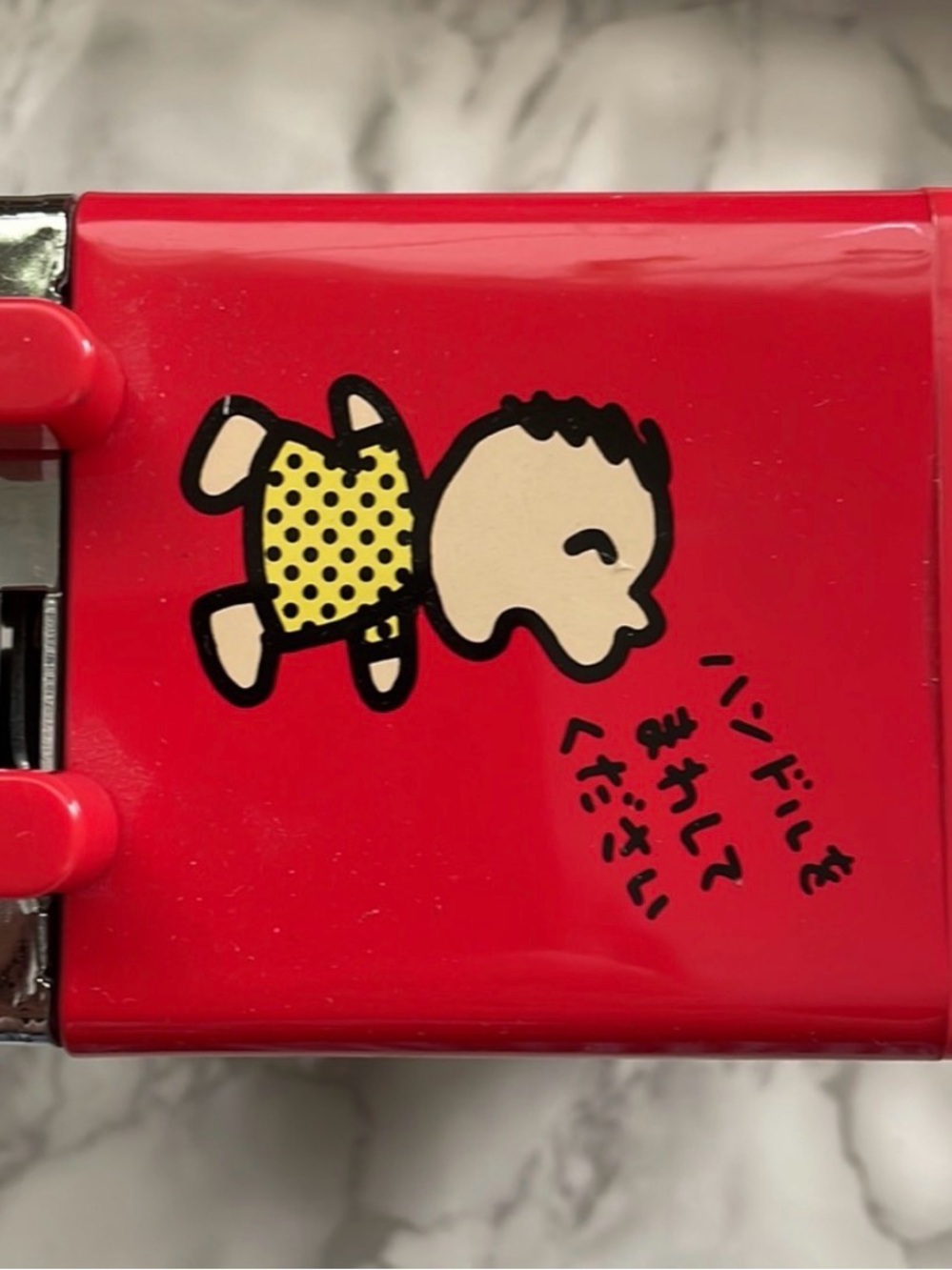 Sanrio - Minna no tabo 1989 retro metal pencil sharpener - made in Japan - Picture 2 of 11